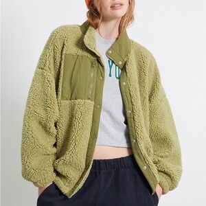 PacSun Cozy Hiker Oversized Sherpa Jacket